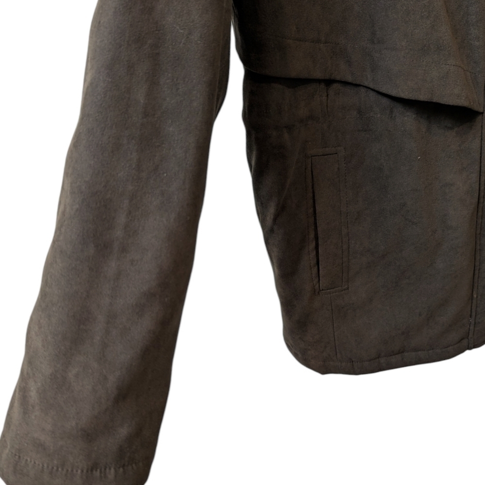 Braetan Chocolate Brown Hooded Women's Cold/Wet Weather Parka (XL) - Picture 8 of 9